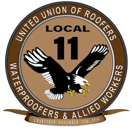 Roofers Local 11 logo