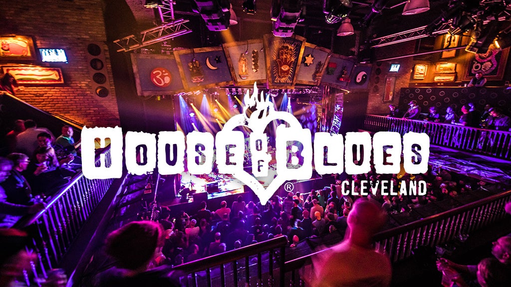 House of Blues Cleveland interior with stage lighting and crowd